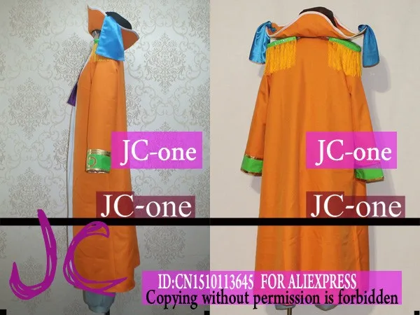 ONE PIECE BUGGY COSPLAY COSTUME  ANIME   (2)