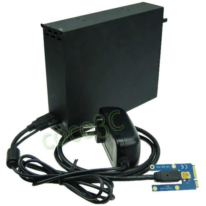 Mini pcie to 2 pci slot adapter