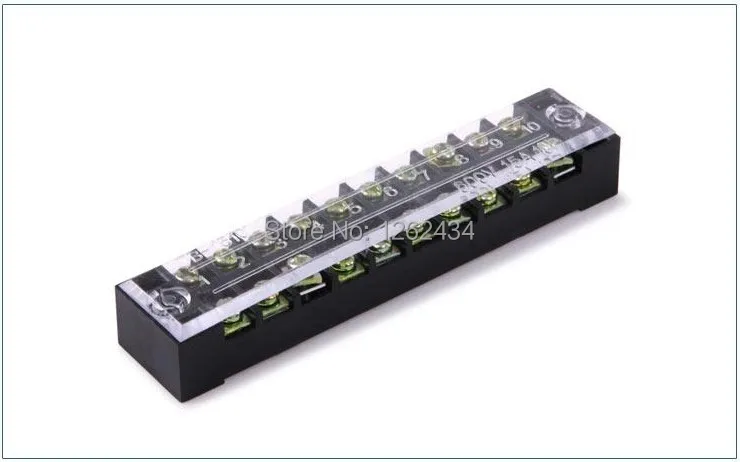 Клеммные блоки TB-2510(25A 10 P) Патч-панель проводка ряд распределительная коробка