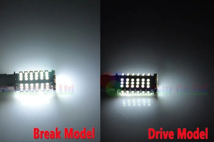 AutoEC 100*1157 BAY15D 102smd 3528 10 Вт Автомобильный светодиодный стоп-сигнал, задний светильник, лампа белого цвета# LF38-1