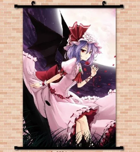 Remilia Scarlet Touhou проект настенный плакат свиток домашний декор японское аниме 03