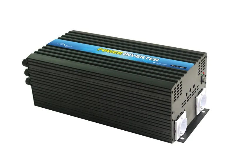 CE & sgs & ROHS одобрил один год гарантии 4000 Вт 4kW DC 24 В к AC 220 В 230 В 240 В Чистая синусоида на колесах инвертор
