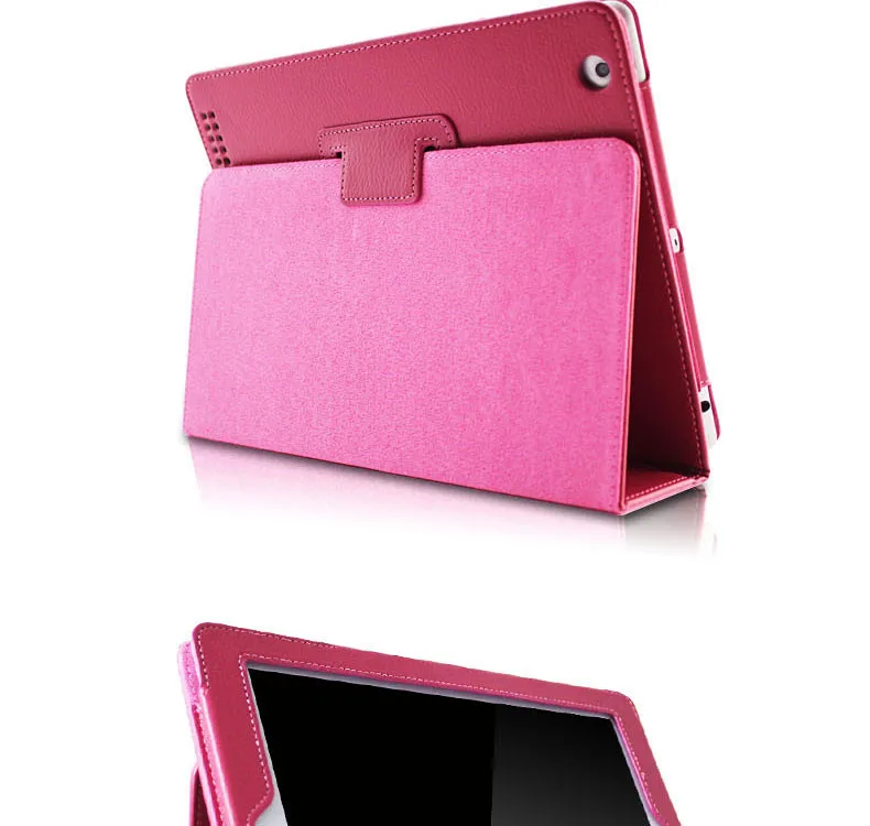 Новый складной чехол-книжка для ipad 4 чехол fundas для apple ipad 4 3 2 Чехол Магнитный pu кожаный Аксессуары для планшетов