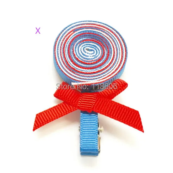 cute Lollipop ribbon sculpture hair bow for Kids.jpg