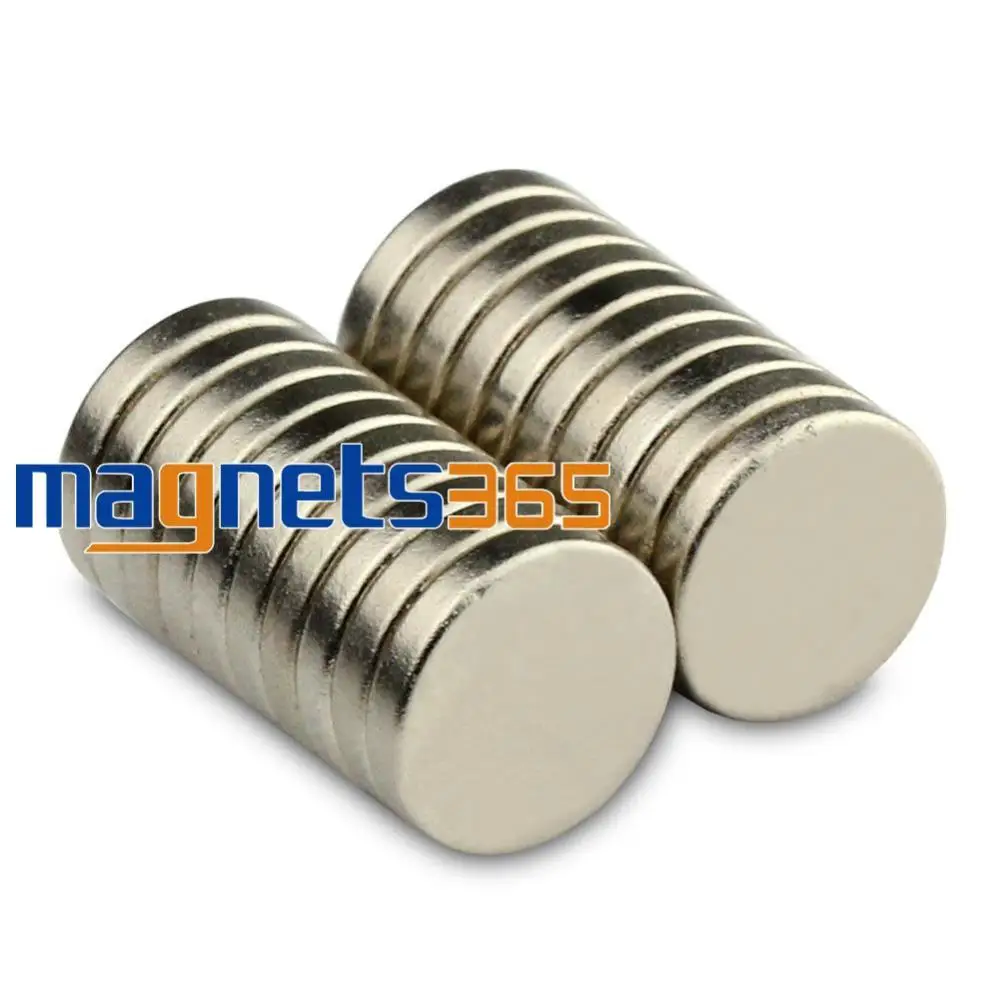 ОМО Magnetics 20 шт. Super Strong Круглый Диск 10 мм х 2 мм Магнит Редкоземельные Неодимовые N50