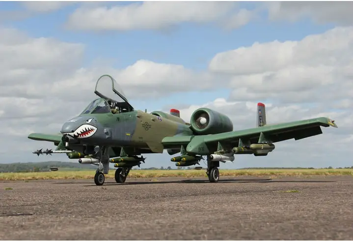 RC aircraftairplane турбинный реактивный A-10