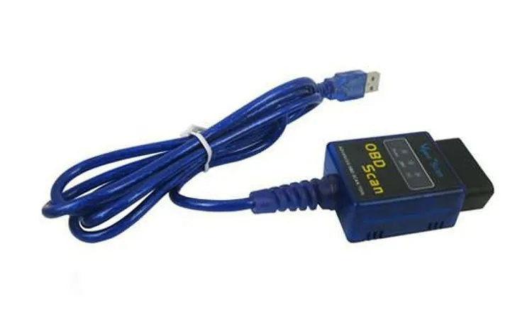 DHL 10 шт./лот Новинка Мини ELM 327 USB Vgate сканирования OBD2/OBDII диагностический инструмент для диагностики ELM327 V1.5 сканер штрих-кода сканер Интерфейс