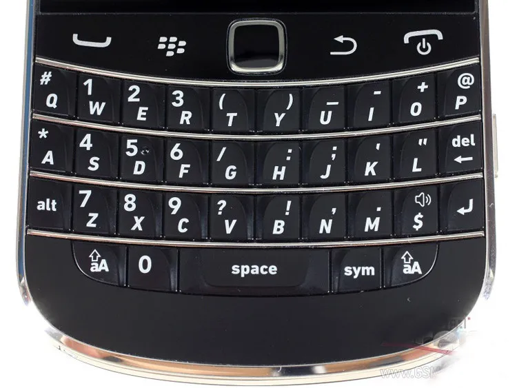 Отремонтированный Blackberry 9900 Bold Touch разблокированный 3g Смартфон QWERTY+ сенсорный экран 2,8 дюйма, WiFi, gps, МП