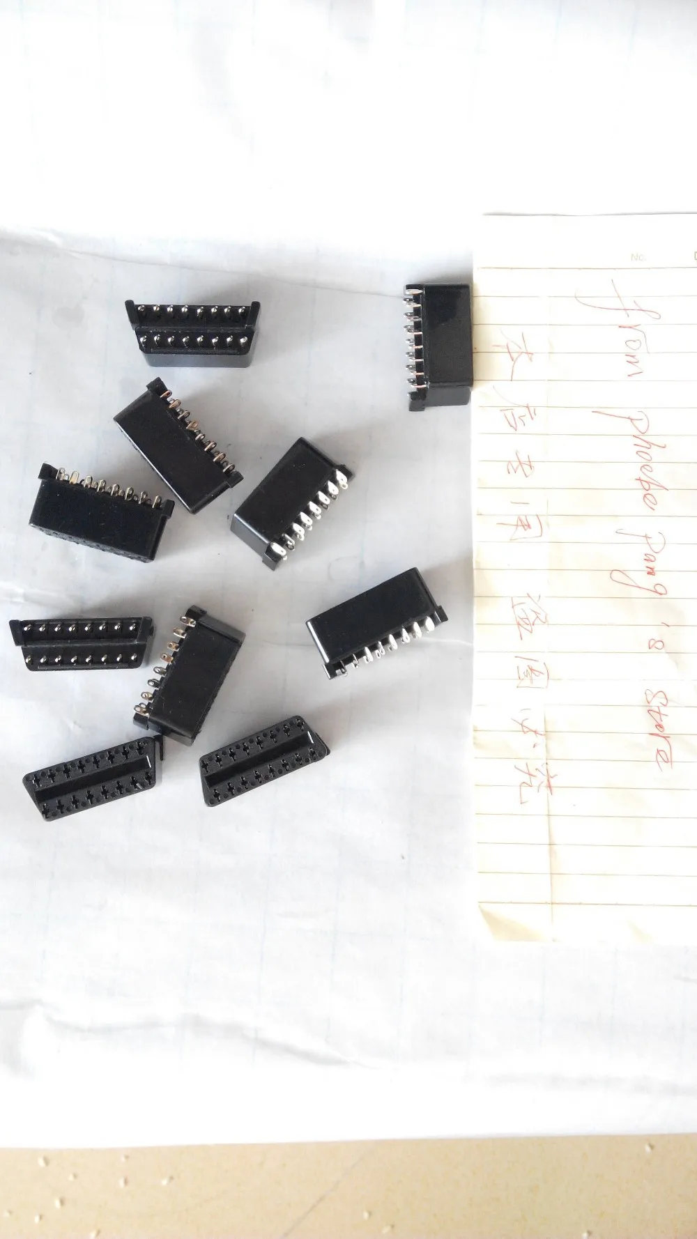 Универсальный Автомобильный Диагностический Кабель-адаптер для самостоятельной сборки OBDII OBD-ii OBD 2 OBD2 гнездовой разъем 16 контактный разъем 1 шт