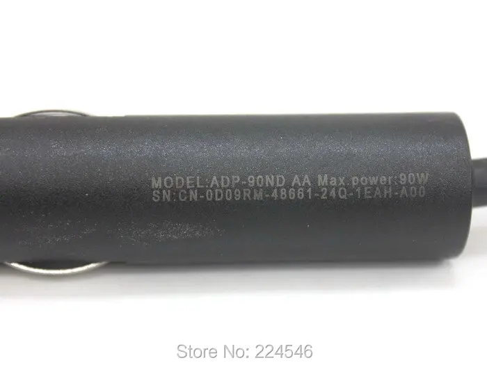 Подлинная ADP-90ND CD90V190-00 90 Вт автомобиль/Самолет путешествия без кирпича DC адаптер питания для Dell D09RM 28F6C H536T