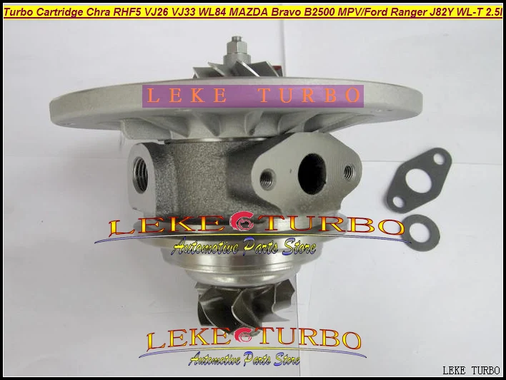 Турбо картридж CHRA Core RHF5 VJ26 VJ33 WL84 VC430089 Турбокомпрессор Для FORD Ranger для MAZDA Bravo B2500 MPV Субару Outback J82Y WL-T 2.5L