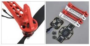 F450 MultiCopter Quadcopter Рамки комбинированный комплект с 30A OPTO ESC/2212 Двигатель/Пропеллеры