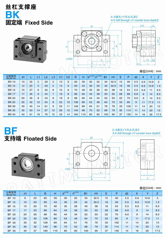 6 шт рельсовая направляющая SBR20 L-300 600 1000 мм& шарикового винта SFU1605/350/650/1050 мм конец механической обработке+ комплект из 3 предметов: BK/BF12