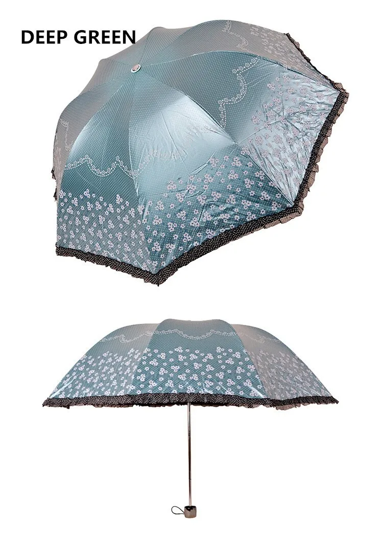 Superlight солнца, солнцезащитный крем, UPF> 50+, ladies'parasol, 8 К ребра, черный серебряное покрытие, карман зонтик, УФ-защита, арочные завязки