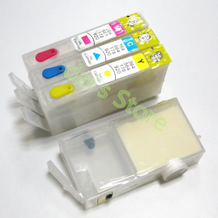 Compatível para hp Cartucho de Tinta Cores para hp Bloom m y Recarregável 4 Deskjet 3525 4615 4625 5525 6525 Impressora 670 xl bk c 4 4 cores para hp deskjet 3525 4615 4625 5525 6525 impressora