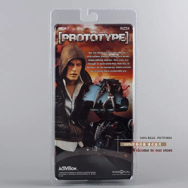 NECA прототип Alex Mercer ПВХ фигурка Коллекция Модель игрушки " 18 см MVFG114