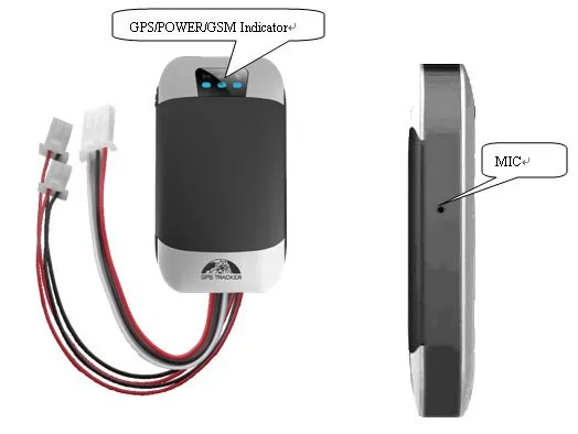 GSM/GPRS/gps трекер(широко используется для человека, транспортного средства и других движущихся объектов отслеживания) TK303C