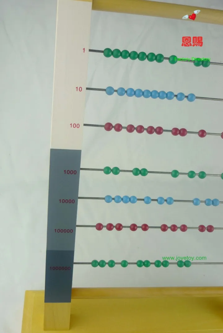 5037 большой счеты рассчитать игрушки вопросы ответы в начале разработки материалы montessori учебное зарабатывать игрушки, деревянные игрушки