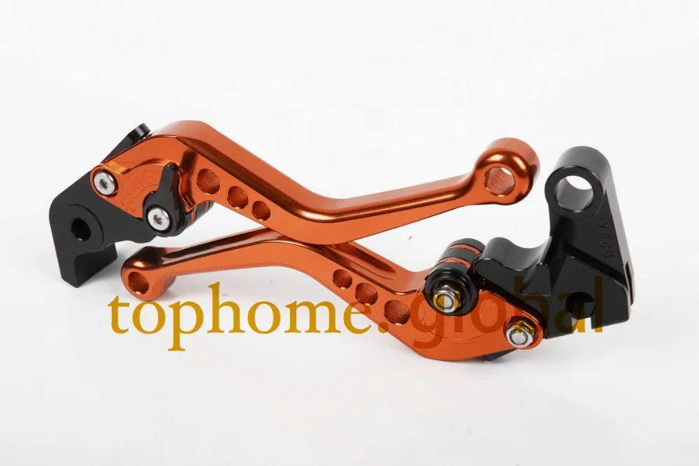 Оранжевый цвет для KTM 990 SMT 2010 CNC тормозные рычаги сцепления Короткие аксессуары для мотоциклов