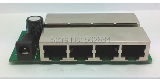 2 шт./лот 4 способ POE инжектор питания через Ethernet LAN DC Мужской 5,5x2,1 мм адаптер
