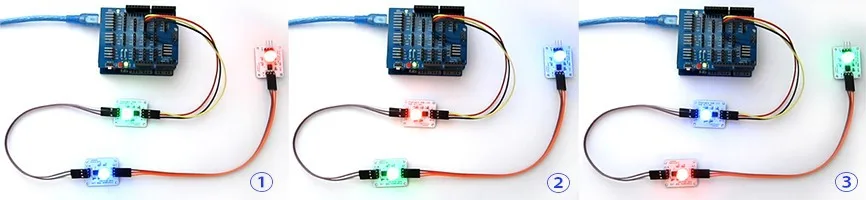 RGB 3 цвета полный Цвет Светодиодный модуль для Arduino Змеевидных подчеркнул туман светодиодный модуль