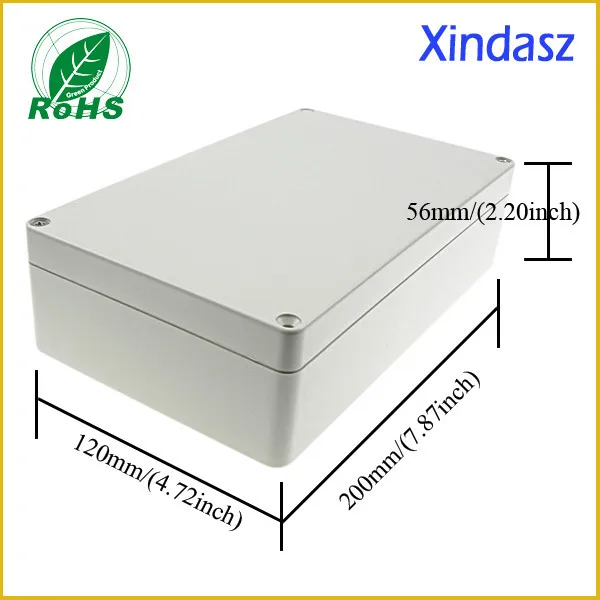 Free shipping plastic case electronics waterproof enclosure abs box  (3)