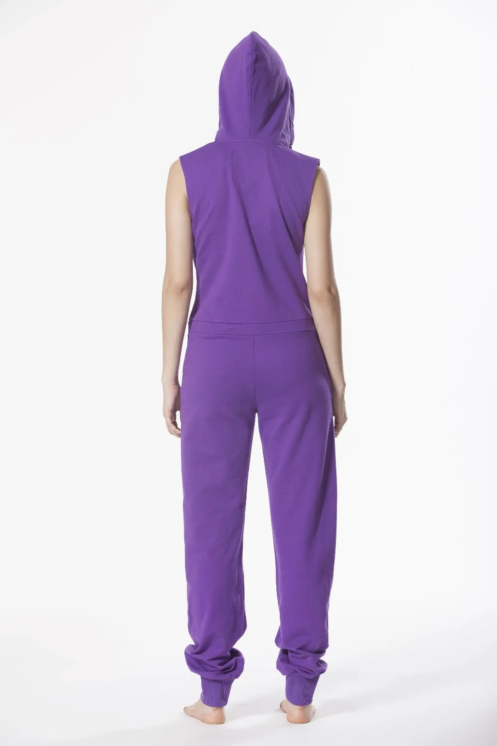Nordic путь рукавов Одна деталь комбинезон все в одном Breathable Hoodied Playsuit