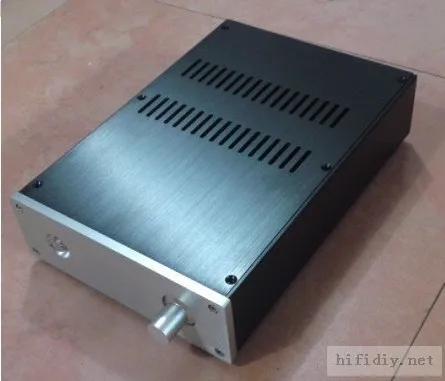 L2207 полностью алюминиевый усилитель мощности шасси/AMP корпус/корпус PSU коробка DIY