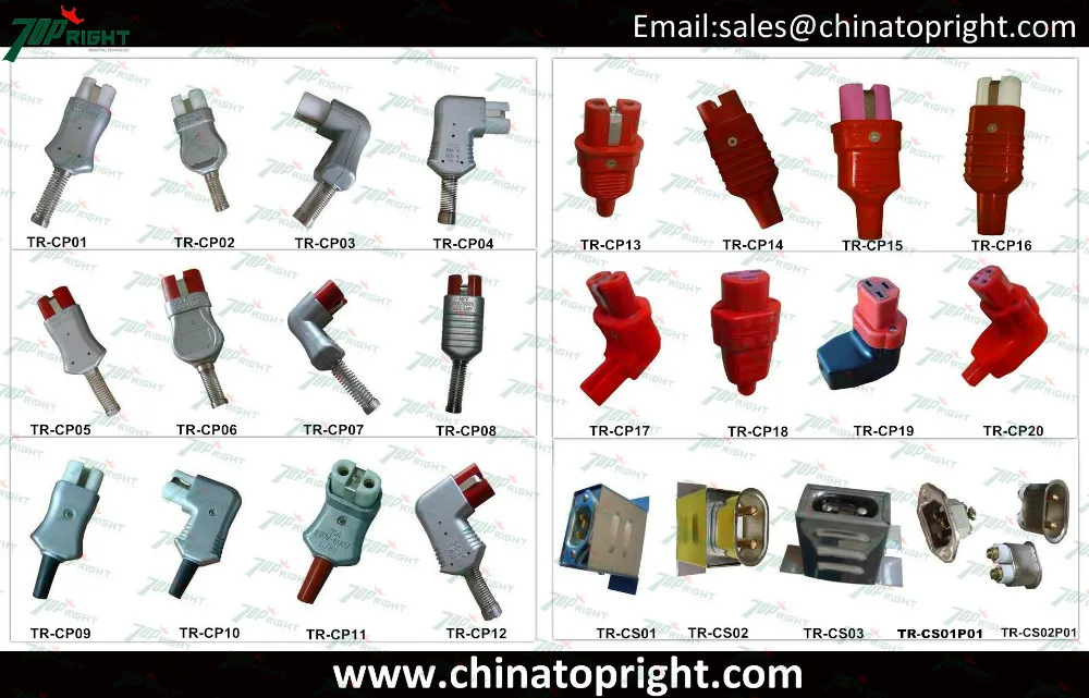 Connector plug and socket from china topright