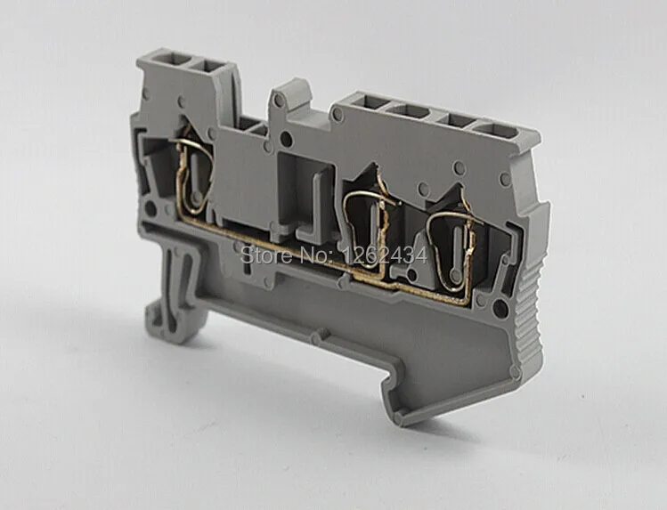 Пружинный тип проводки терминал ST2.5-1/2 Быстрый терминал один в два