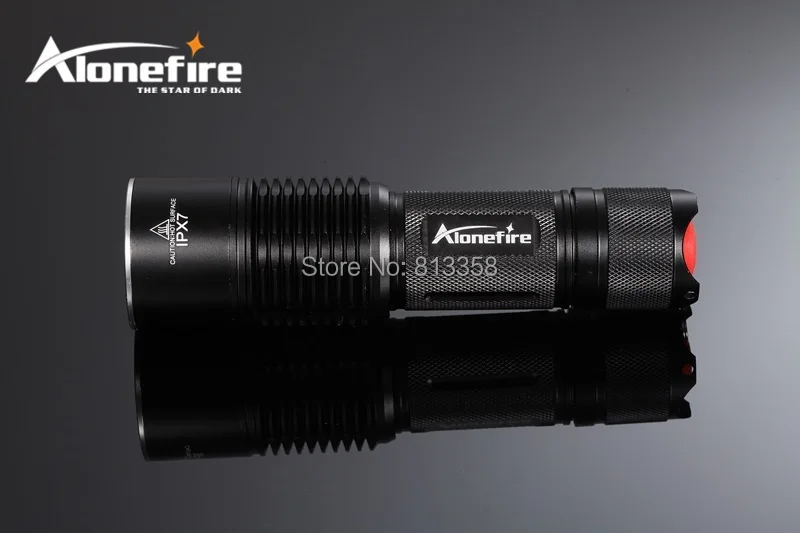 AloneFire GLADIATOR серии BK102 CREE XM-L2 светодиодный 5 режимов большой диапазон светодиодный фонарик для 1x26680/1x18650/3 xAAA батареи