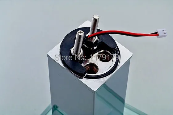 LED бассейна LED 3 вида цветов Водопад кран холодной и горячей кран, медь хром отделки кран 8802