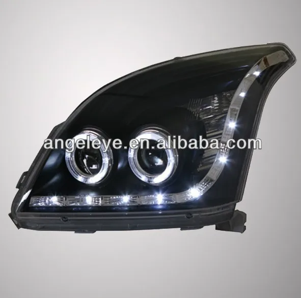 FJ120 LC120 Prado 2700/4000 светодиодный головной фонарь для TOYOTA 2003-2009 год черный V3
