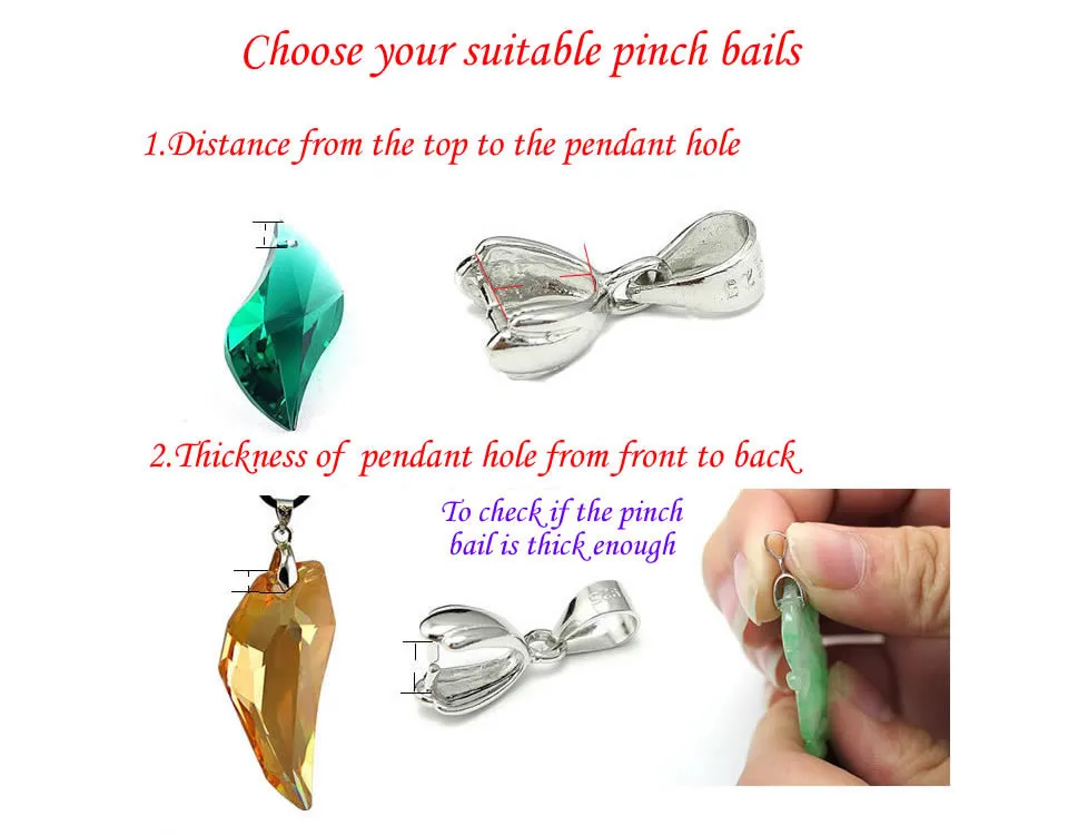 pandant pinch bails process 01