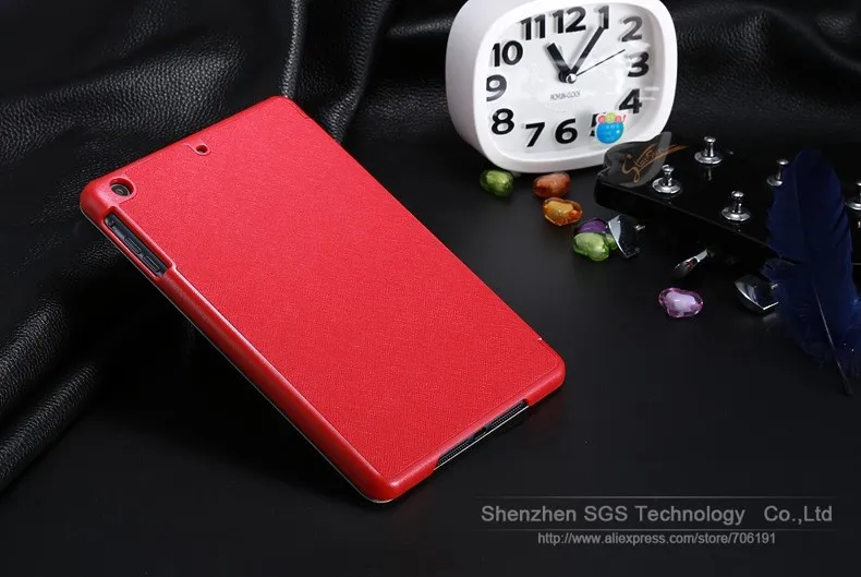 KISSCASE три раза Стенд кожаный флип чехол для IPad Mini 1 2 3 защитный чехол Аксессуары для планшетов полный защитный чехол с петлей