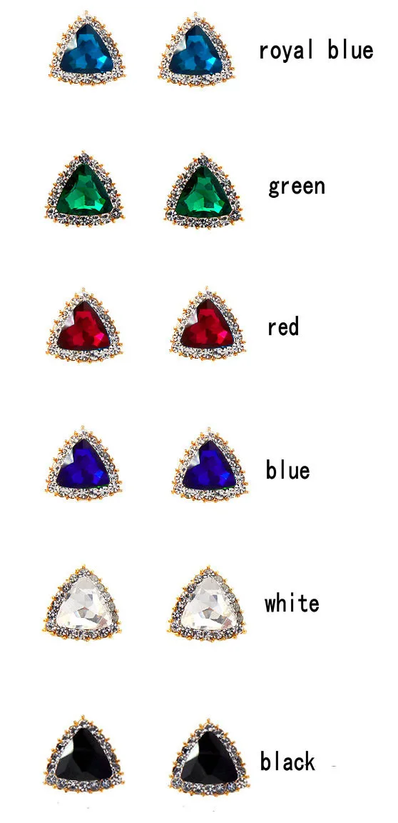 Bilincolor модные новые черные треугольные горячие продажи серьги для женщин