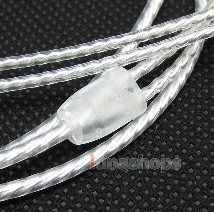 LN004255 с серебряным покрытием OCC кабель наушников для FitEar MH334 MH335DW Go togo334 F111 партерная-000