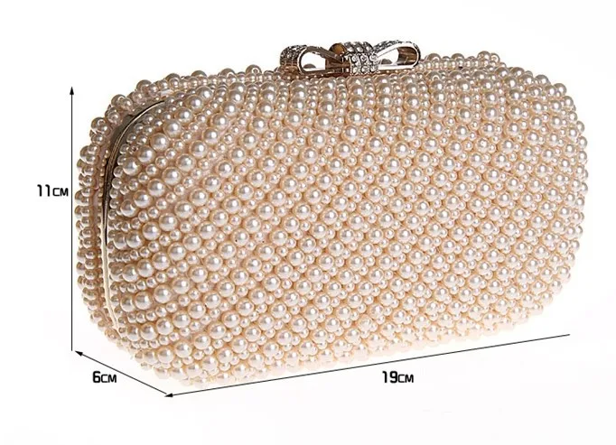Прямые продажи, горячая распродажа, Minaudiere, дневной клатч с бантом, Bolsas, сумки, Bolsos, Роскошный Жемчужный клатч, сумка для банкета, вечерняя сумочка