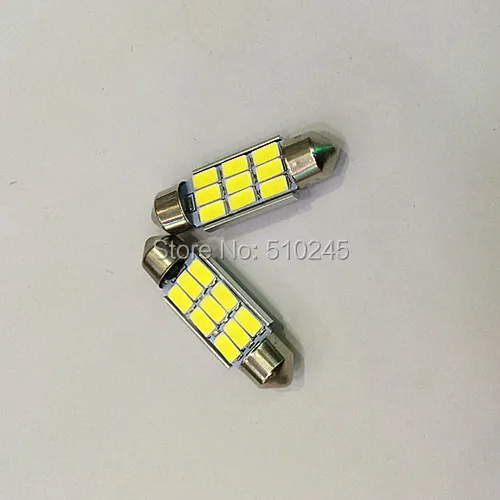 100x автомобиля светодиодная гирлянда света C5W 9 LED SMD 9smd 5630 36 мм 39 мм 41 мм CANBUS ошибки OBC LED Купол Чтение свет
