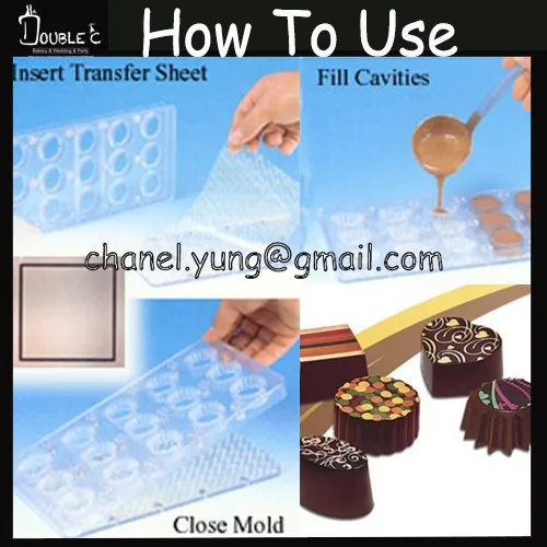 Поликарбонатная квадратная Магнитная форма для шоколада, нержавеющая сталь, передача для шоколада, форма для шоколада, инструменты для выпечки