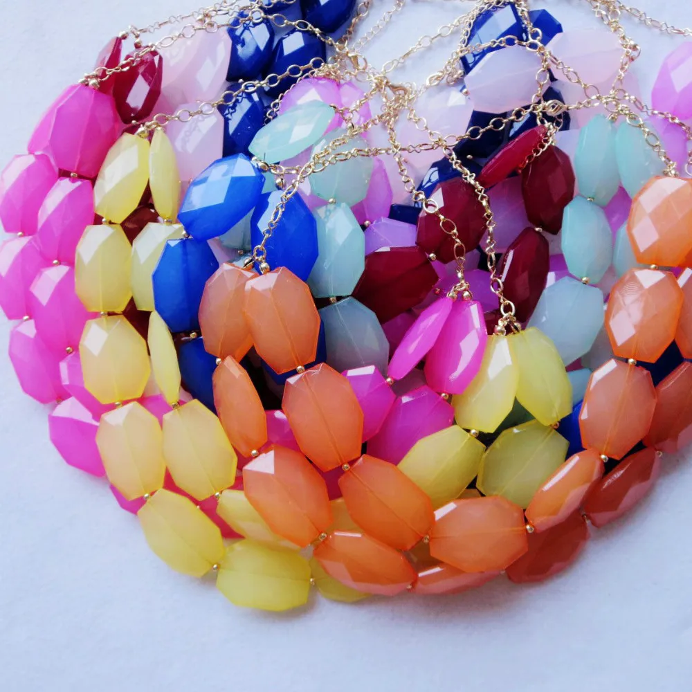 chunky statement necklace