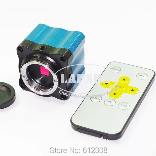 2MP CMOS HD цифровой ИК-пульт дистанционного управления C-mount микроскоп камера Лупа VGA выход для пайки печатных плат лабораторная промышленность Промышленная