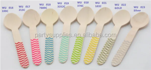 03 Chevron Wooden Spoons