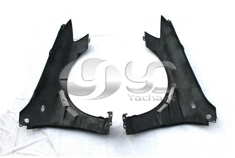 Углеродное волокно переднего крыла, пригодный для 2001-2007 Mitsubishi Lancer Evolution EVO 7-9 VTX уличный вариант Стиль+ 20 мм переднее крыло