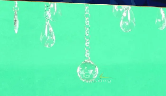 Дизайнер kristal lampen Металл Кристалл открытый подвесные светильники дома Освещение Висит настенный светильник para кварто блеск lamparas colgantes