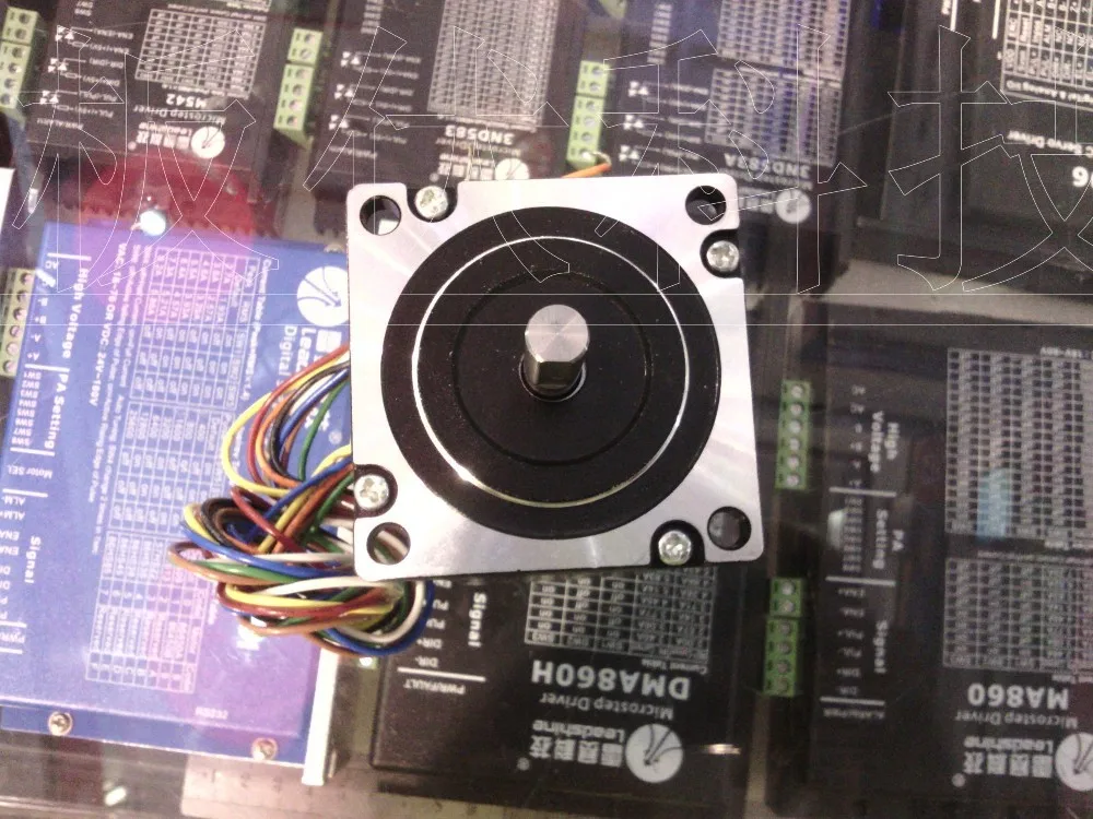 Новый Leadshine 2 фазы nt гибридный шаговый двигатель 57HS22-A currephase 4A может крутящий момент 2.2N Размеры NEMA 23 с ЧПУ шагового двигателя