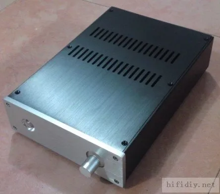 L2207 полностью алюминиевый усилитель мощности шасси/AMP корпус/корпус PSU коробка DIY