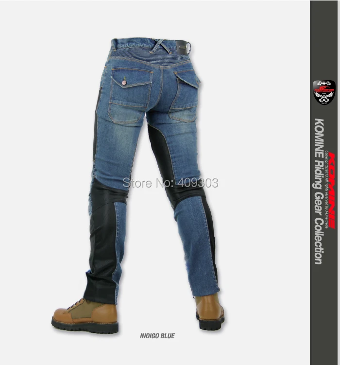 KOMINE 07-719 Super Fit Kevlar Mesh Denim Jeans 2