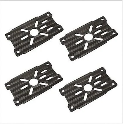4 шт. 3 К CF 2212-5208 Двигатель крепление совета Пластина для 16 мм ARM Tube Quadcopter MultiCopter DIY