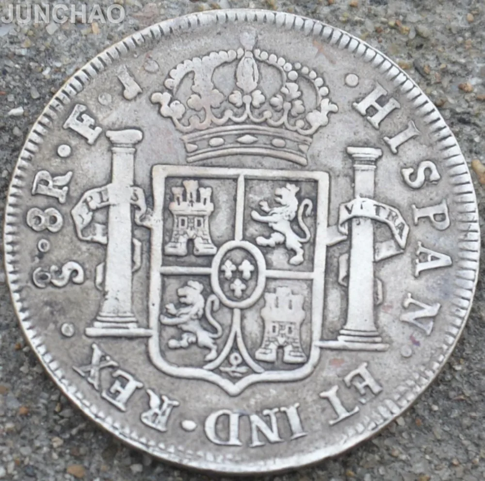 Peru Coins Silver Copy Coin 8 Reales 1813 LIMAE JP